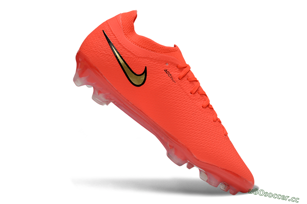 Unisex Nike Air Zoom Mercurial Vapor 16 Elite FG Firm Ground Low-Tops Football Boots - Orange/Sunset Orange/Jet Black 4