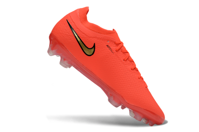 Unisex Nike Air Zoom Mercurial Vapor 16 Elite FG Firm Ground Low-Tops Football Boots - Orange/Sunset Orange/Jet Black