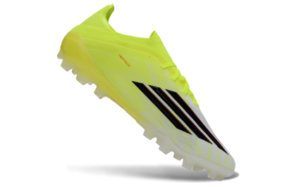 Men's Adidas F50 Elite AG Artificial Grass Low-Tops Football Boots - Yellow/Vibrant Neon/Flashy Black