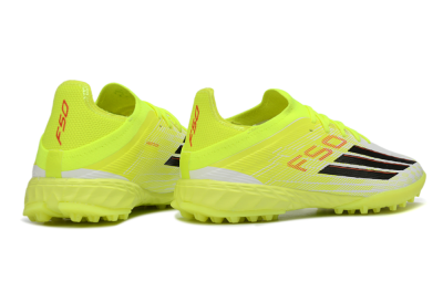 Unisex Adidas F50 Elite TF Artificial Turf Low-Tops Football Shoes - Yellow/Electric Yellow/White Blast