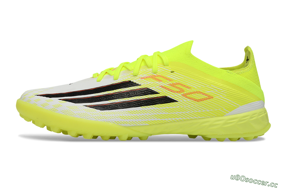 Unisex Adidas F50 Elite TF Artificial Turf Low-Tops Football Shoes - Yellow/Electric Yellow/White Blast 0