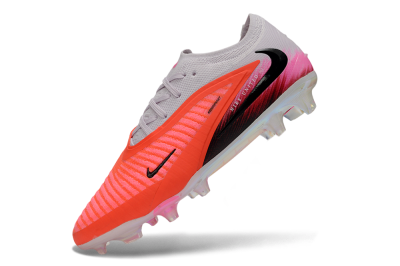 Unisex Nike Phantom 6 Elite Low FG Firm Ground Low-Tops Football Boots - Pink/Bright Neon/Black