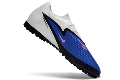 Men's Nike Phantom 6 Elite Low TF Artificial Turf Low-Tops Football Shoes - Blue/Electric Blue/Pink Blast