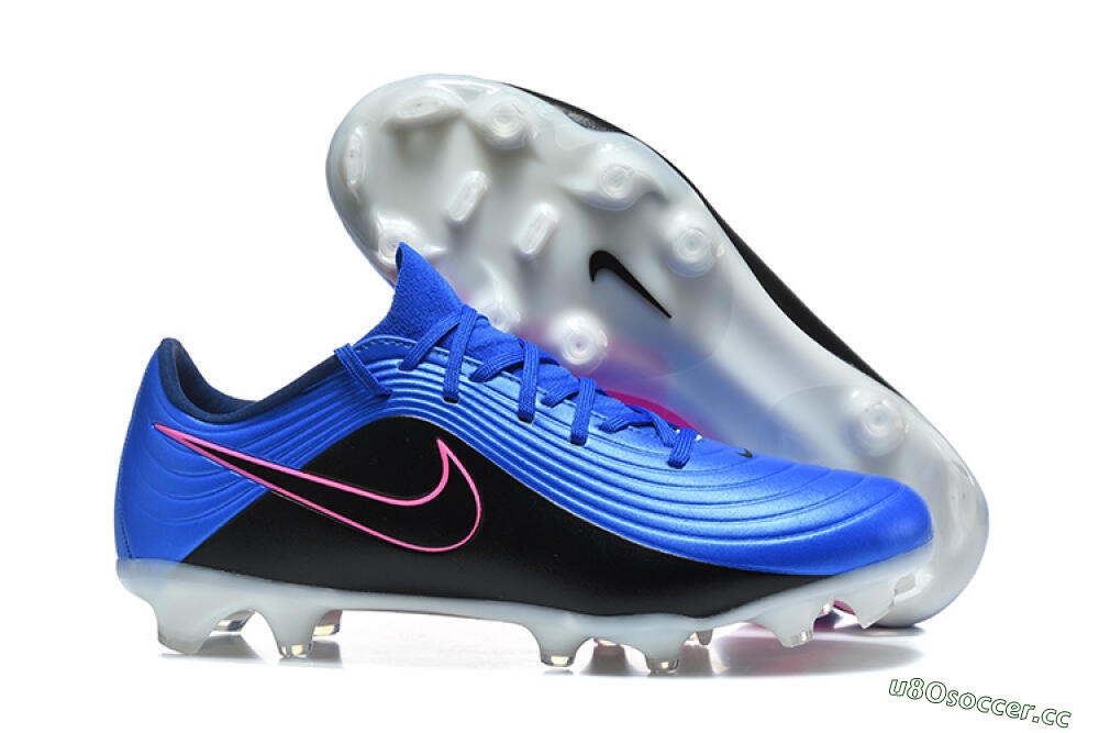 Men's Nike Tiempo Legend 11 Elite FG Firm Ground Low-Tops Football Boots - Blue/Electric Blue/Black 2