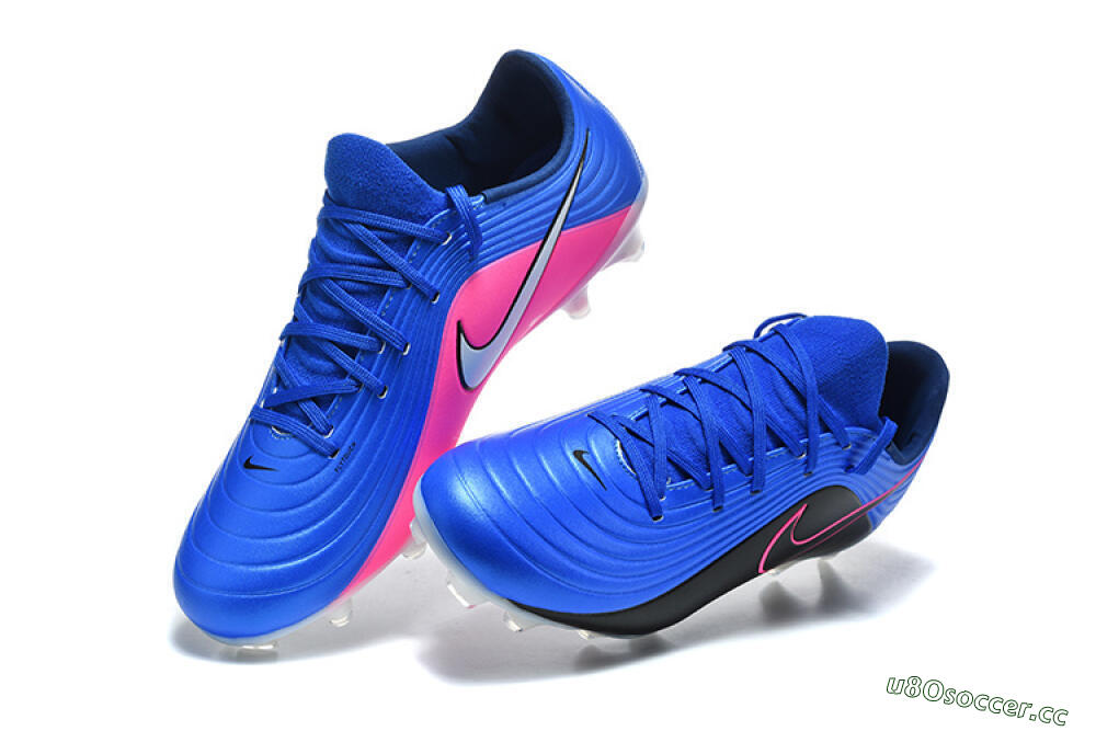 Men's Nike Tiempo Legend 11 Elite FG Firm Ground Low-Tops Football Boots - Blue/Electric Blue/Black 6