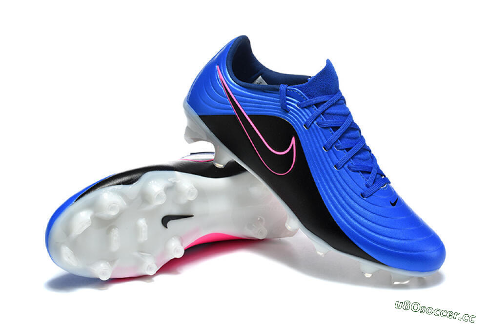 Men's Nike Tiempo Legend 11 Elite FG Firm Ground Low-Tops Football Boots - Blue/Electric Blue/Black 4