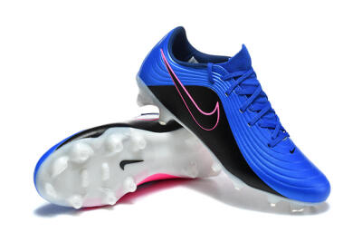 Men's Nike Tiempo Legend 11 Elite FG Firm Ground Low-Tops Football Boots - Blue/Electric Blue/Black