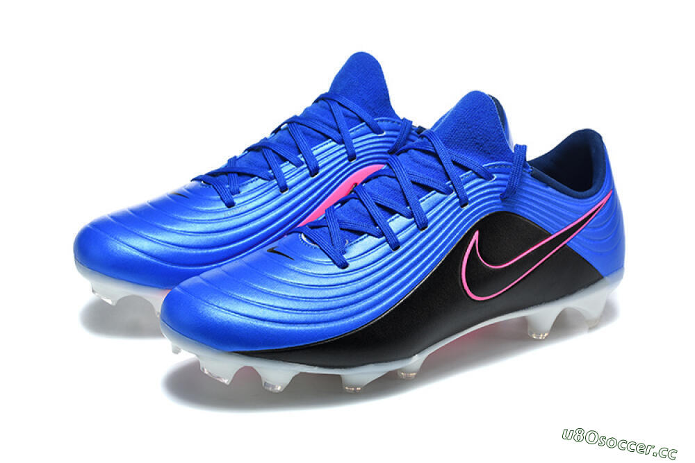 Men's Nike Tiempo Legend 11 Elite FG Firm Ground Low-Tops Football Boots - Blue/Electric Blue/Black 5