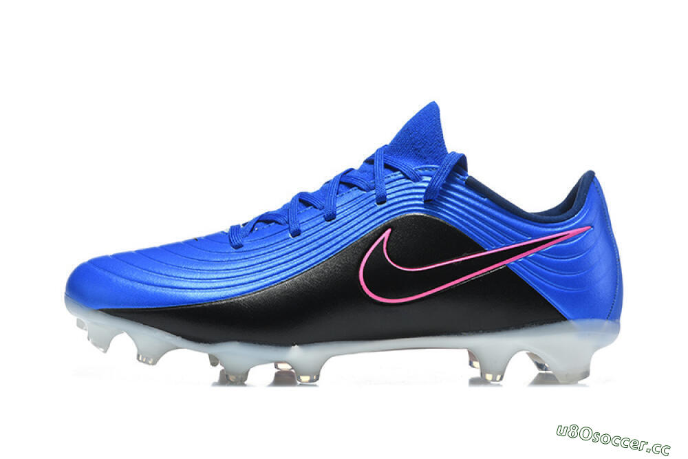 Men's Nike Tiempo Legend 11 Elite FG Firm Ground Low-Tops Football Boots - Blue/Electric Blue/Black 0