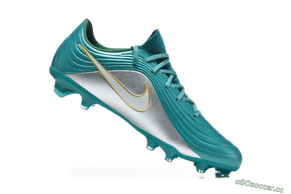 Men's Nike Tiempo Legend 11 Elite FG Firm Ground Low-Tops Football Boots - Teal/Sunset Yellow/Deep Teal 7