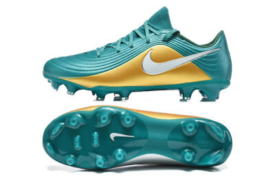 Men's Nike Tiempo Legend 11 Elite FG Firm Ground Low-Tops Football Boots - Teal/Sunset Yellow/Deep Teal