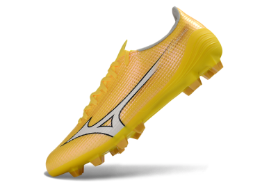 Men's Mizuno Alpha 3 FG Firm Ground Low-Tops Football Boots - Yellow/Bright Sunshine/Golden Glow