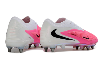 Men's Nike Phantom 6 Elite Low SG Soft Ground Low-Tops Football Boots - Pink/Neon Pink/White