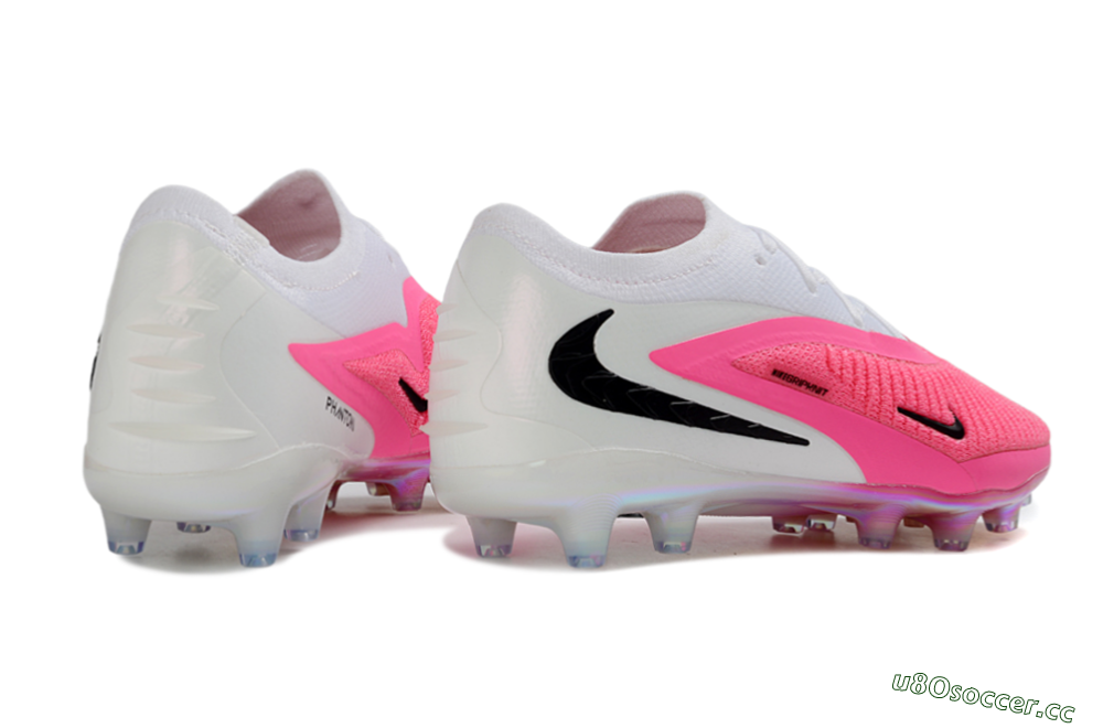 Men's Nike Phantom 6 Elite Low AG Artificial Grass Low-Tops Football Boots - Pink/Neon Pink/White 6