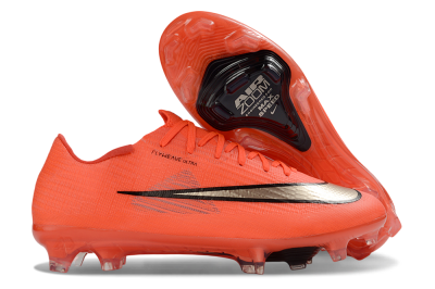 Unisex Nike Air Zoom Mercurial Superfly 11 FG Firm Ground Low-Tops Football Boots - Orange/Electric Orange/Black
