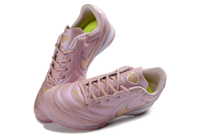 Men's Nike Tiempo Legend 11 Elite TF Artificial Turf Low-Tops Football Shoes - Pink/Soft Rose/Golden Blush