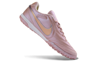 Men's Nike Tiempo Legend 11 Elite TF Artificial Turf Low-Tops Football Shoes - Pink/Soft Rose/Golden Blush