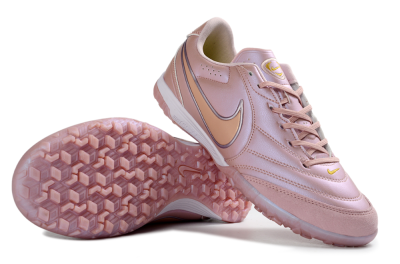 Men's Nike Tiempo Legend 11 Elite TF Artificial Turf Low-Tops Football Shoes - Pink/Soft Rose/Golden Blush