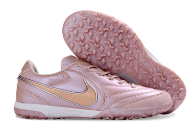 Men's Nike Tiempo Legend 11 Elite TF Artificial Turf Low-Tops Football Shoes - Pink/Soft Rose/Golden Blush