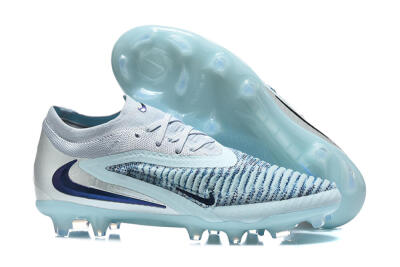 Men's Nike Phantom 6 Elite Low FG Firm Ground Low-Tops Football Boots - Blue/Ocean Breeze/Steel Blue