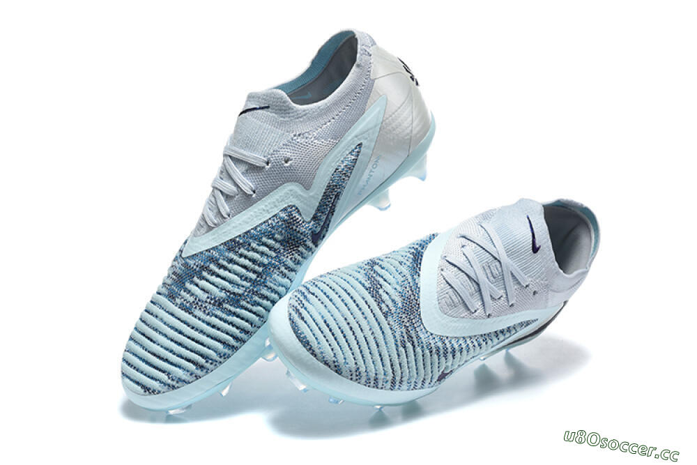 Men's Nike Phantom 6 Elite Low FG Firm Ground Low-Tops Football Boots - Blue/Ocean Breeze/Steel Blue 6