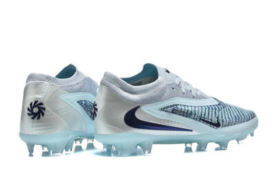 Men's Nike Phantom 6 Elite Low FG Firm Ground Low-Tops Football Boots - Blue/Ocean Breeze/Steel Blue