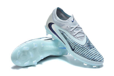 Men's Nike Phantom 6 Elite Low FG Firm Ground Low-Tops Football Boots - Blue/Ocean Breeze/Steel Blue