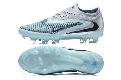 Men's Nike Phantom 6 Elite Low FG Firm Ground Low-Tops Football Boots - Blue/Ocean Breeze/Steel Blue