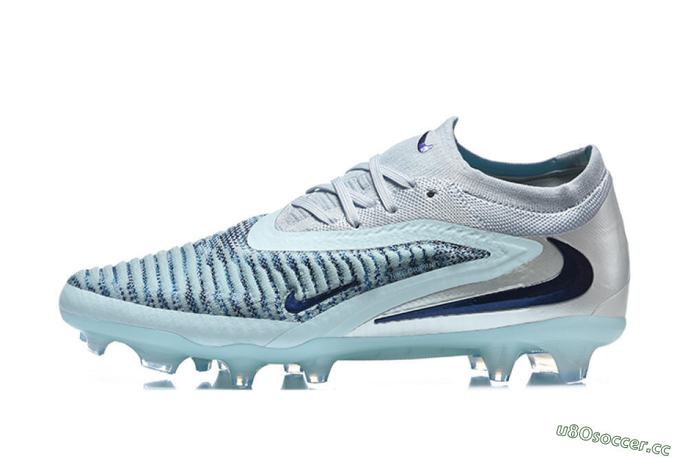 Men's Nike Phantom 6 Elite Low FG Firm Ground Low-Tops Football Boots - Blue/Ocean Breeze/Steel Blue 0