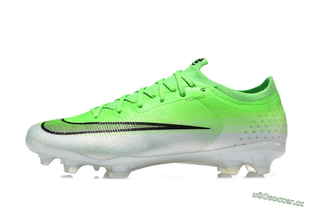 Unisex Nike Air Zoom Mercurial Varpor 17 Elite FG Firm Ground Low-Tops Football Boots - Green/Neon Green/White 0