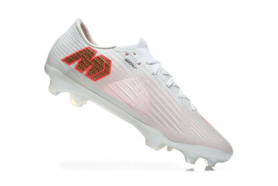 Unisex Nike Air Zoom Mercurial Superfly 11 FG Firm Ground Low-Tops Football Boots - White/Bright Red/Light Gray