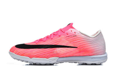 Unisex Nike Air Zoom Mercurial Superfly 11 TF Artificial Turf Low-Tops Football Shoes - Pink/Neon Pink/Black