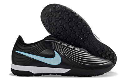 Unisex Nike Tiempo Legend 11 Elite TF Artificial Turf Low-Tops Football Shoes - Black/Ice Blue/White