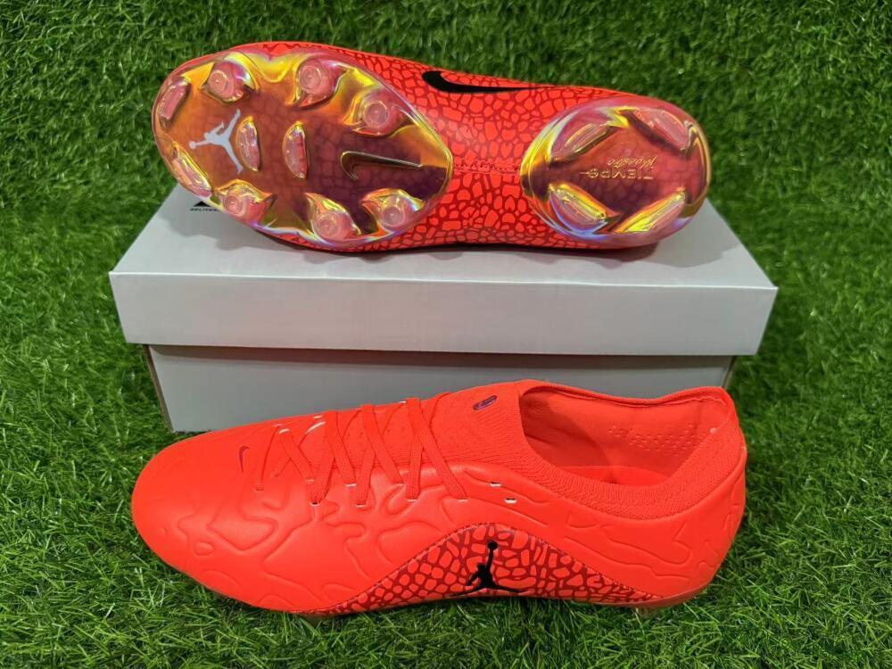 Unisex Nike Tiempo Legend 11 Elite FG Firm Ground Low-Tops Football Boots - Red/Bright Flame/Crimson Glow