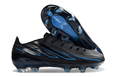Unisex Adidas F50 Hyperfast 2026 World Cup FG Firm Ground Low-Tops Football Boots - Black/Electric Blue/Graphite Grey