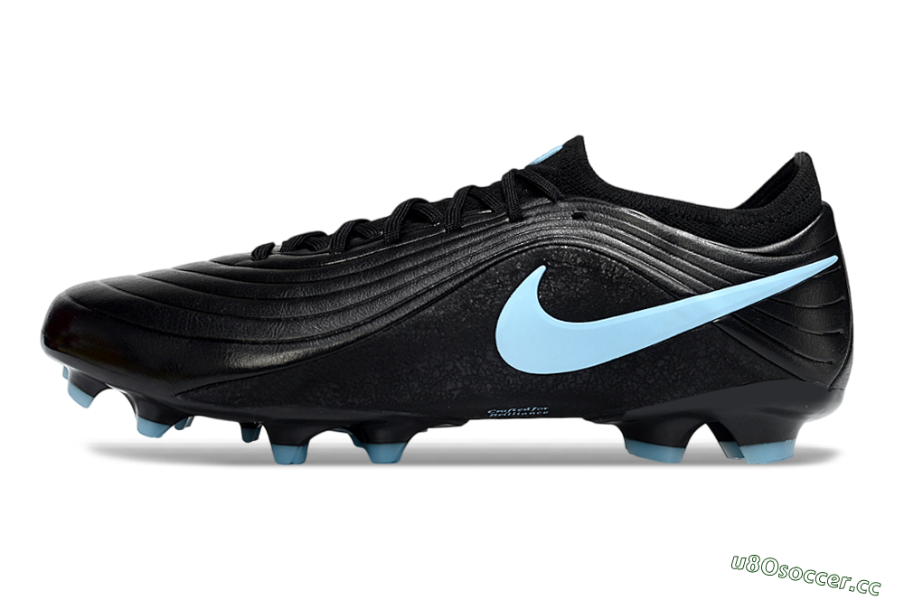Unisex Nike Tiempo Legend 11 Elite FG Firm Ground Low-Tops Football Boots - Black/Sky Blue/Graphite 0