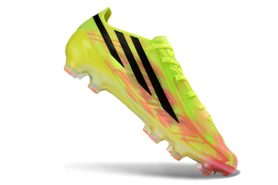 Unisex Adidas F50 Hyperfast 2026 World Cup FG Firm Ground Low-Tops Football Boots - Neon/Electric Green/Black