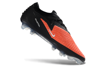 Unisex Nike Phantom 6 Elite Low FG Firm Ground Low-Tops Football Boots - Orange/Electric Orange/Jet Black