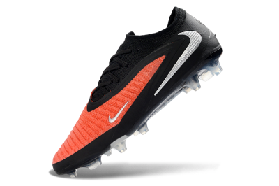 Unisex Nike Phantom 6 Elite Low FG Firm Ground Low-Tops Football Boots - Orange/Electric Orange/Jet Black