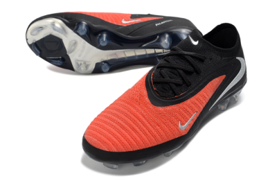 Unisex Nike Phantom 6 Elite Low FG Firm Ground Low-Tops Football Boots - Orange/Electric Orange/Jet Black