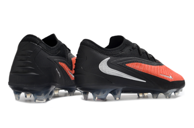Unisex Nike Phantom 6 Elite Low FG Firm Ground Low-Tops Football Boots - Orange/Electric Orange/Jet Black