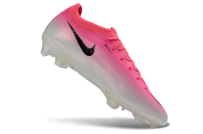 Men's Nike Air Zoom Mercurial Vapor 17 FG Firm Ground Low-Tops Football Boots - Pink/Neon Pink/Sleek Black