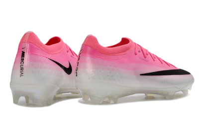 Men's Nike Air Zoom Mercurial Vapor 17 FG Firm Ground Low-Tops Football Boots - Pink/Neon Pink/Sleek Black