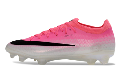 Men's Nike Air Zoom Mercurial Vapor 17 FG Firm Ground Low-Tops Football Boots - Pink/Neon Pink/Sleek Black