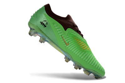 Unisex Nike Phantom 6 Elite Low FG Firm Ground Low-Tops Football Boots - Green/Lime Burst/Deep Forest
