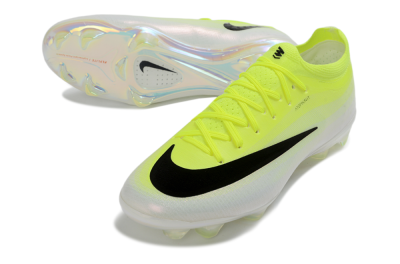 Unisex Nike Air Zoom Mercurial Superfly 11 FG Firm Ground Low-Tops Football Boots - Yellow/Fluorescent Yellow/Neon Green