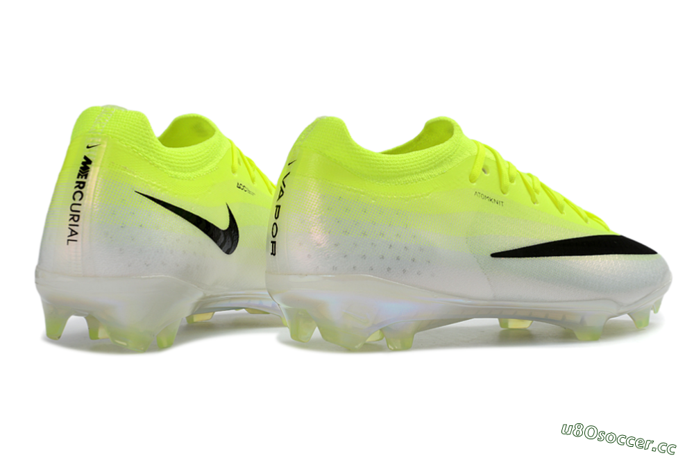Unisex Nike Air Zoom Mercurial Superfly 11 FG Firm Ground Low-Tops Football Boots - Yellow/Fluorescent Yellow/Neon Green 6