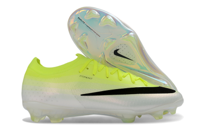 Unisex Nike Air Zoom Mercurial Superfly 11 FG Firm Ground Low-Tops Football Boots - Yellow/Fluorescent Yellow/Neon Green
