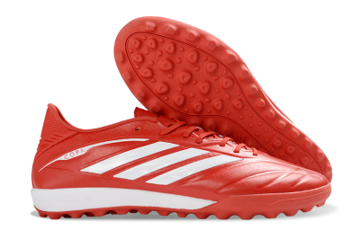 Men's Adidas Copa Gloro 3 TF Artificial Turf Low-Tops Football Shoes - Red/Bold Scarlet/White Burst