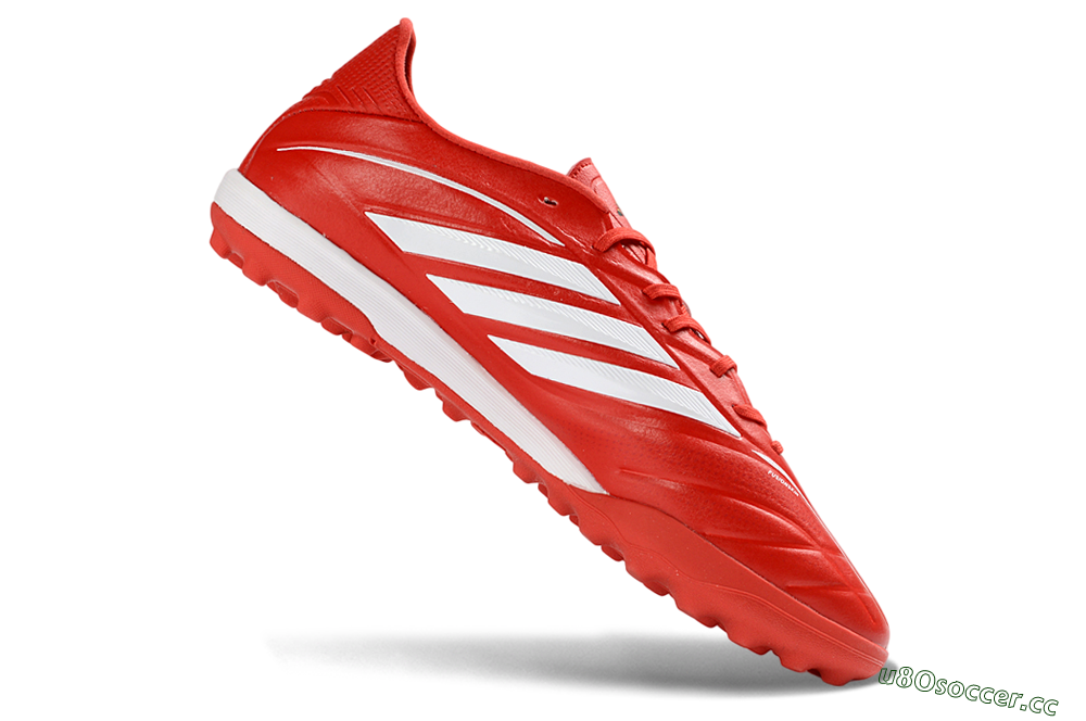 Men's Adidas Copa Gloro 3 TF Artificial Turf Low-Tops Football Shoes - Red/Bold Scarlet/White Burst 4